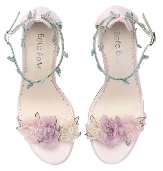 Blush block heels clearance