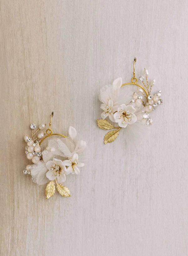Flower earrings 2025