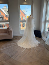Load image into Gallery viewer, Traditional Cathedral Veil With 2 Blushers | Dream Bridal