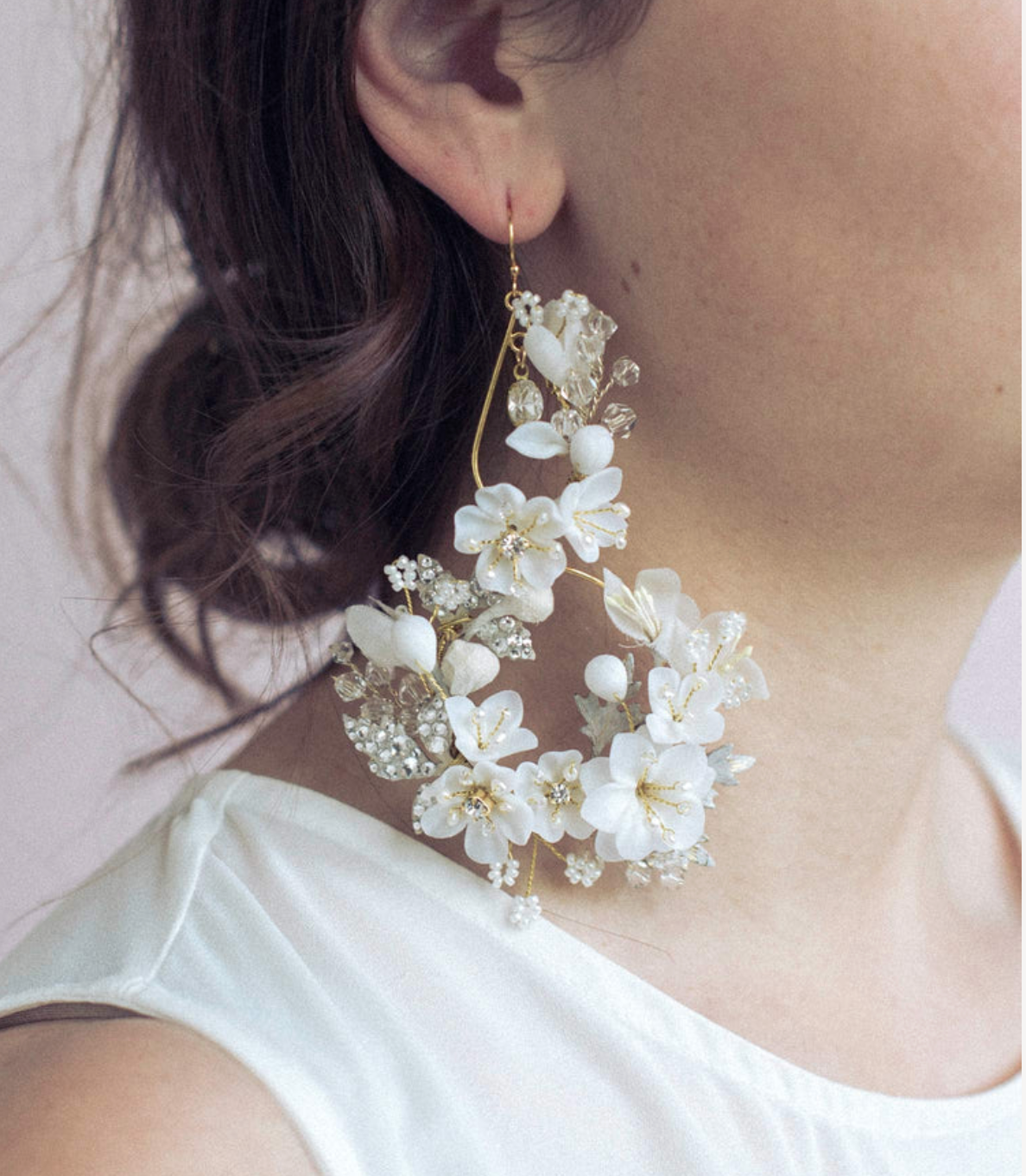 Decadent Blossom Chandelier Earrings | Twigs and Honey